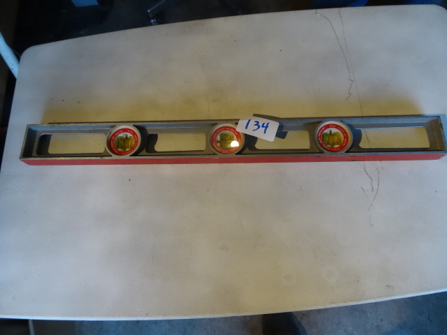 lot 134 image: 24 Mayes aluminum level...