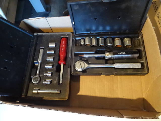 lot 144 image: 2 SK socket sets...