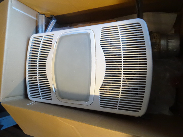 lot 182 image: Bathroom vent with light and heater...