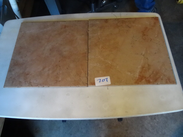 lot 207 image: 13 x 13 ceramic . Qty 24...