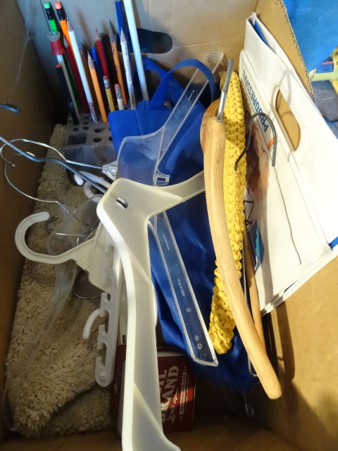 lot 212 image: Ace bandage wraps. Hangers. Tray. S...