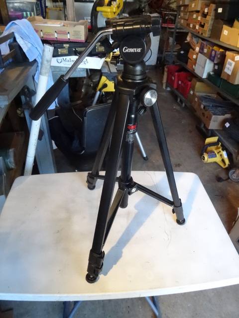 lot 234 image: Geneva camera tripod...