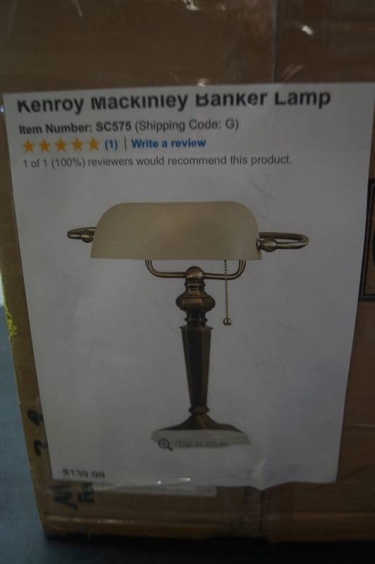 Banker Lamp