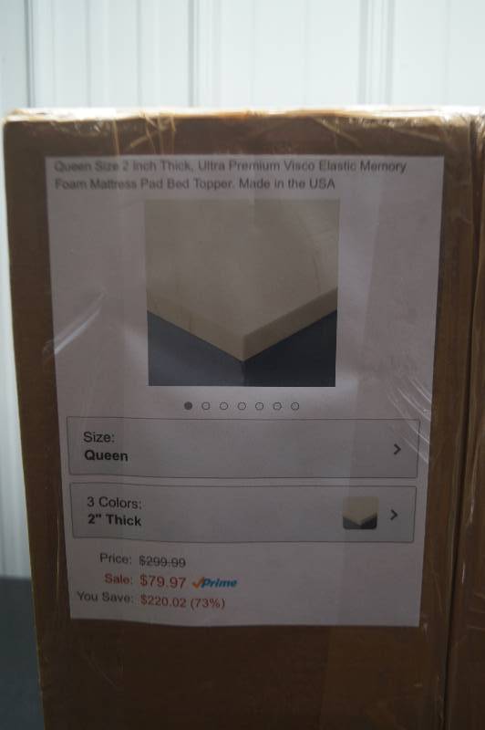 Memory Foam Topper