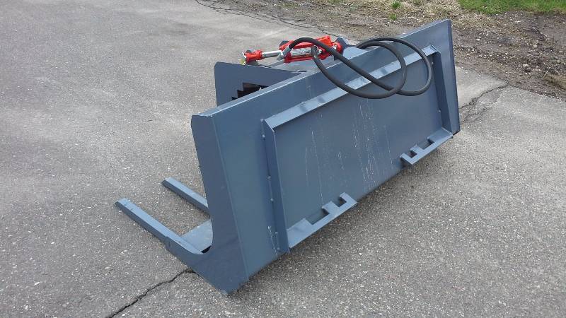 60 Single Grappler Bucket (Skid Steer Attachment)
