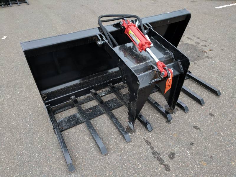 60 Single Grappler Bucket (Skid Steer Attachment)