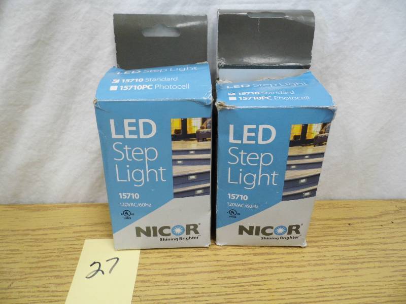 New Pair of LED Step Lights