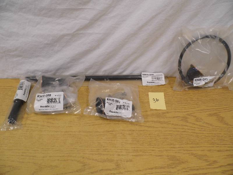 Kinley Oil Rubbed Brass Bath Accessories