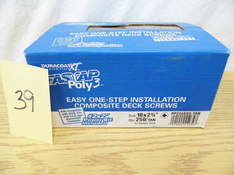 Composite Deck Screws