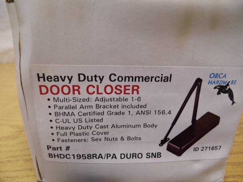 Heavy Duty Commercial Door Closer