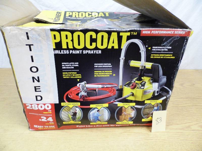 Wagner ProCoat Airless Paint Sprayer