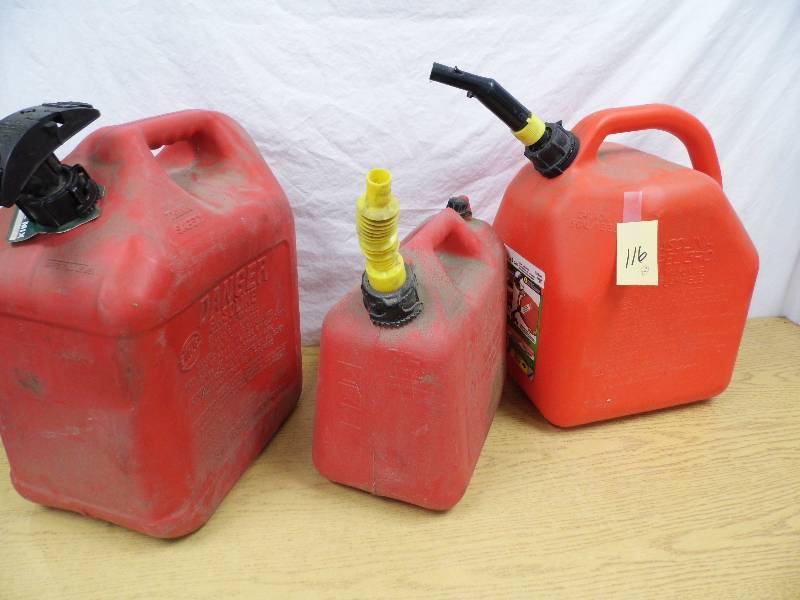 3 Gas Cans