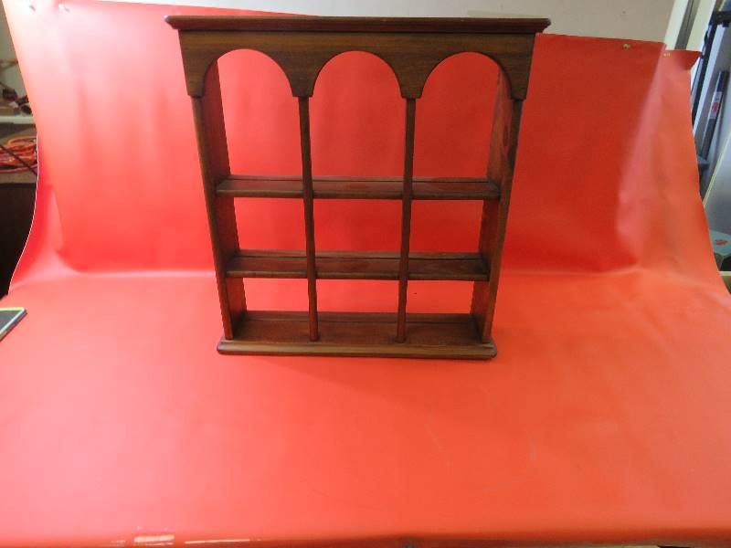 lot 236 image: Wood Wall Shelf