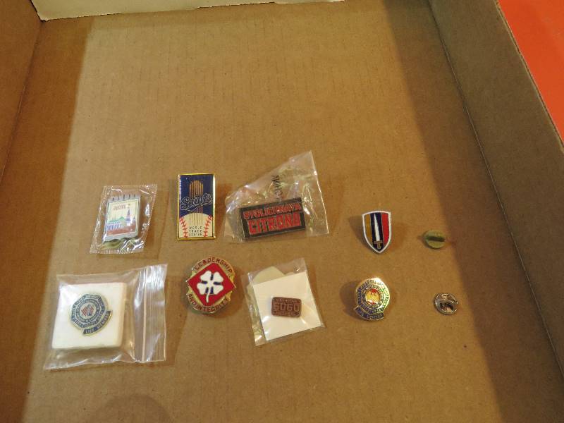 lot 247 image: Vintage Collectible Pins