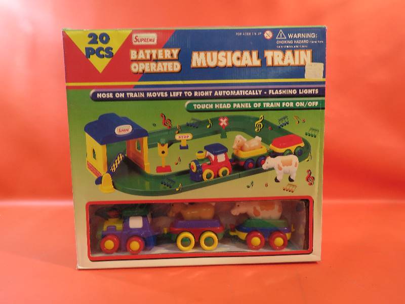 lot 249 image: Vintage Kids Musical Train