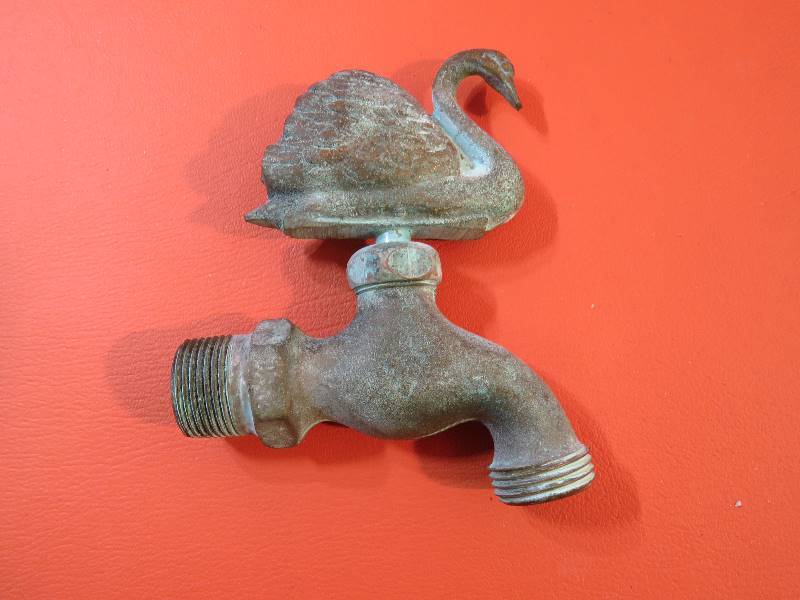 lot 273 image: Vintage Decorative Outdoor Faucet