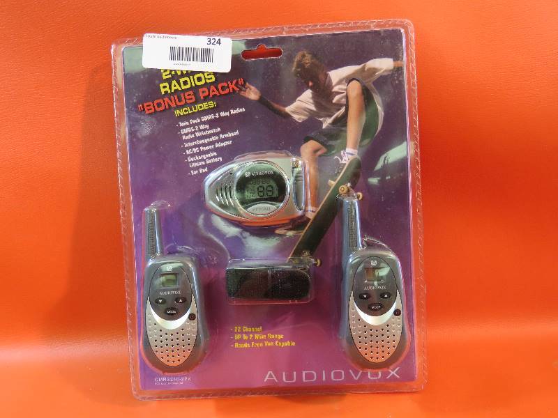 lot 324 image: AudioVox Two-Way Radios