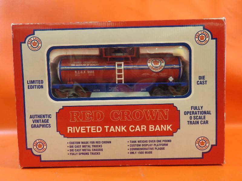 lot 328 image: Red Crown Tank Car Bank