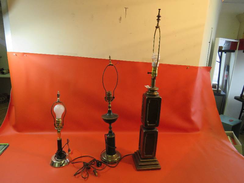 lot 349 image: Table Lamps
