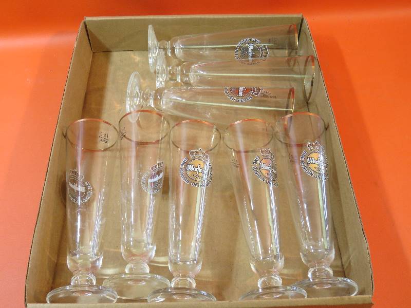 lot 353 image: Collectible Beer Glasses
