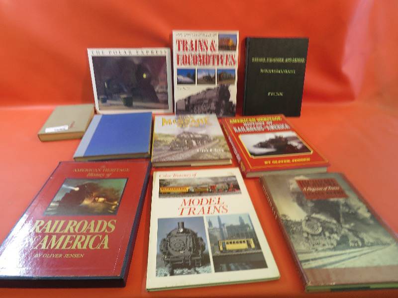 lot 430 image: Railroad Train Books
