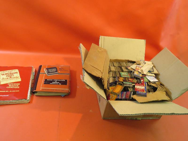 lot 475 image: Collectible Match Books