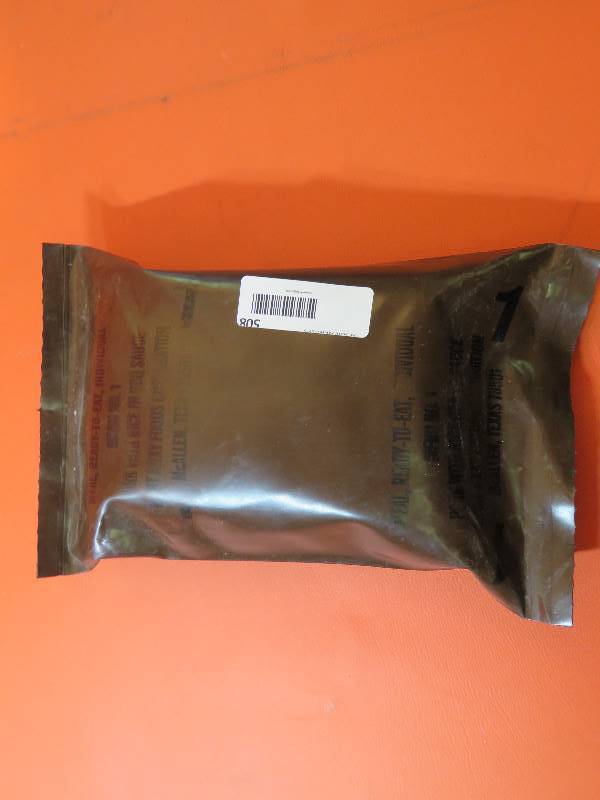 lot 508 image: Vintage MRE