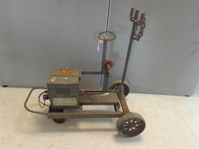 lot 9 image: Lincoln Electric Wire spool Feed for Welder