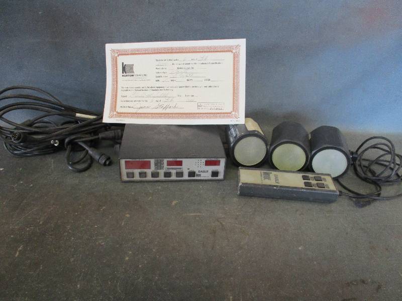 lot 60 image: Eagle Traffic Radar System