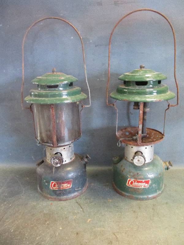 lot 76 image: Coleman Lanterns