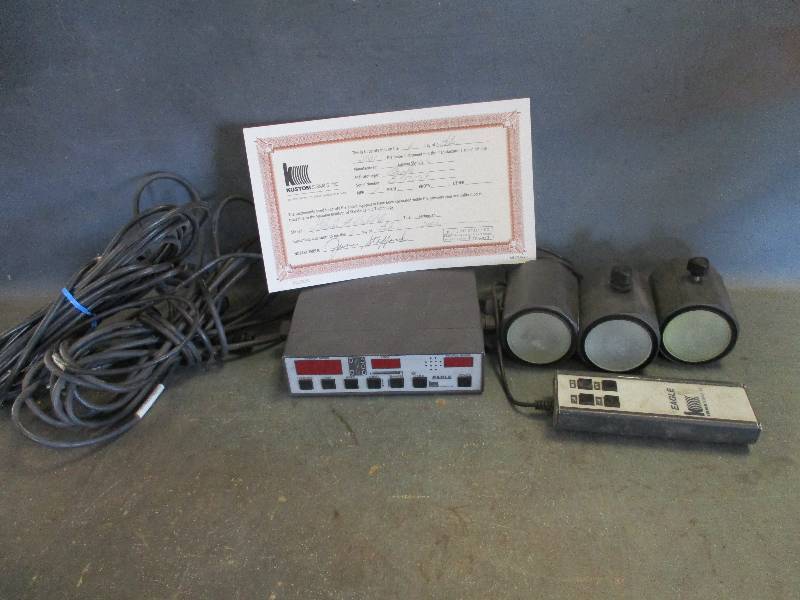 lot 81 image: Eagle Traffic Radar System