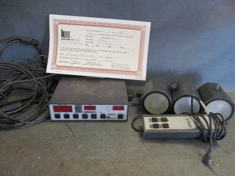 lot 83 image: Eagle Traffic Radar System