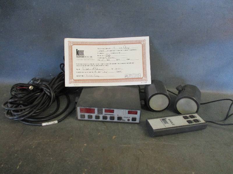 lot 101 image: Eagle Traffic Radar System