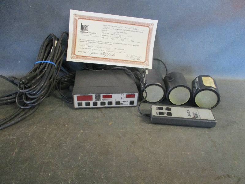 lot 114 image: Eagle Traffic Radar System