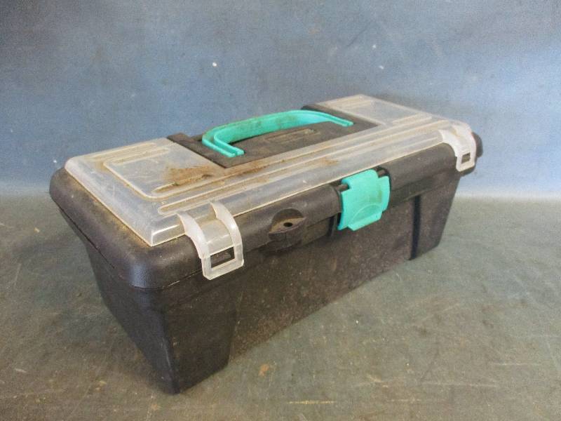 lot 119 image: Small Tackle Box and Tackle