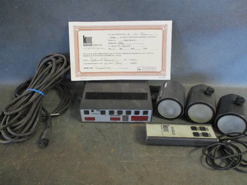 lot 121 image: Eagle Traffic Radar System