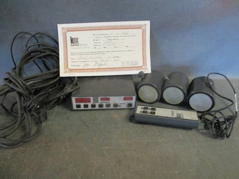 lot 128 image: Eagle Traffic Radar System