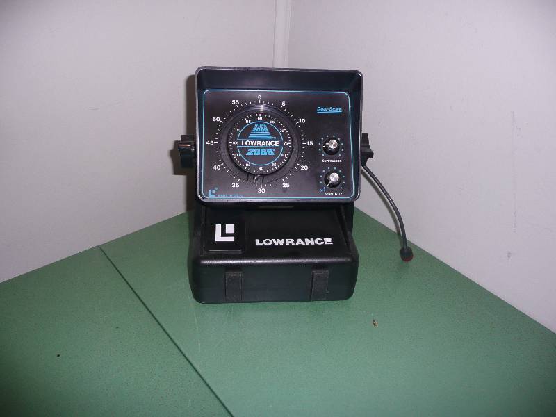 Vintage LowRance Fish Finder Working Condition Made In USA System
