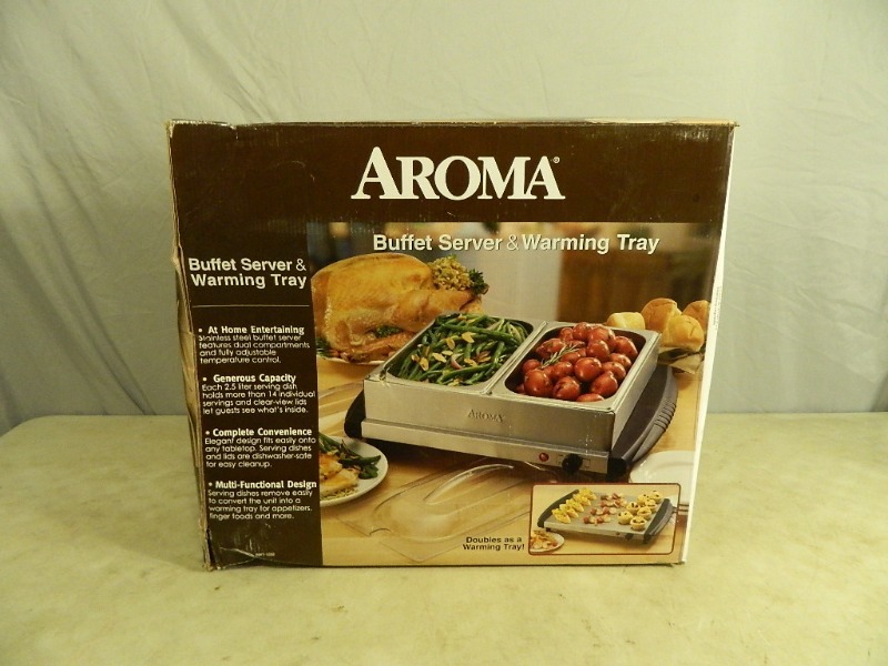 lot 11 image: New Aroma Buffet Server and Warming Tray