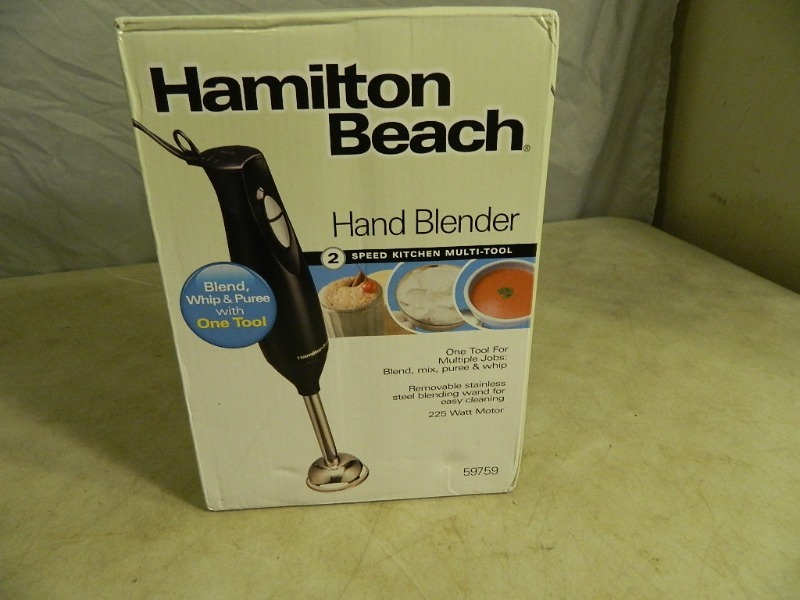 lot 14 image: New Hamilton Beach Hand Blender