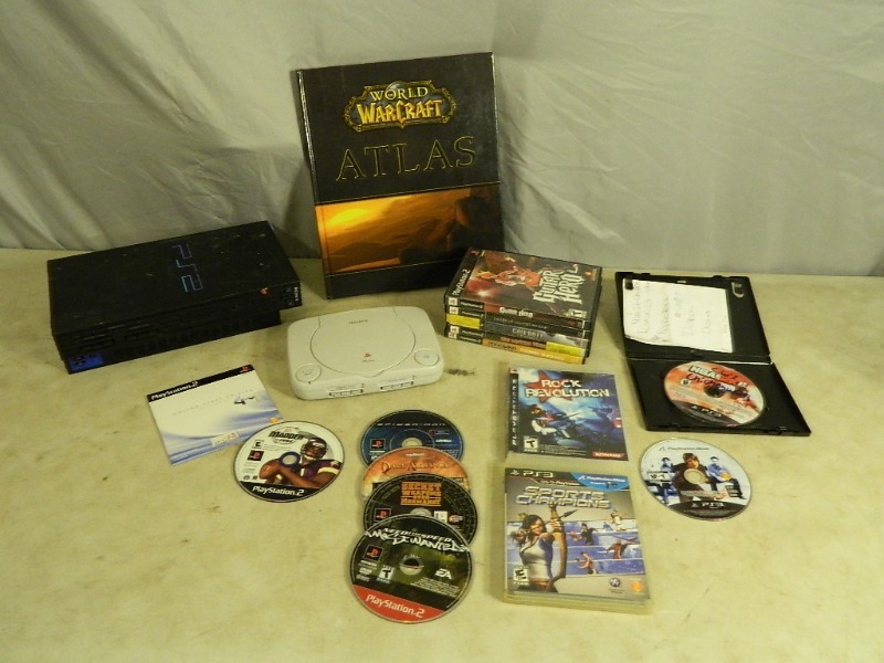 lot 26 image: Playstation Systems, PS3 Games, and More