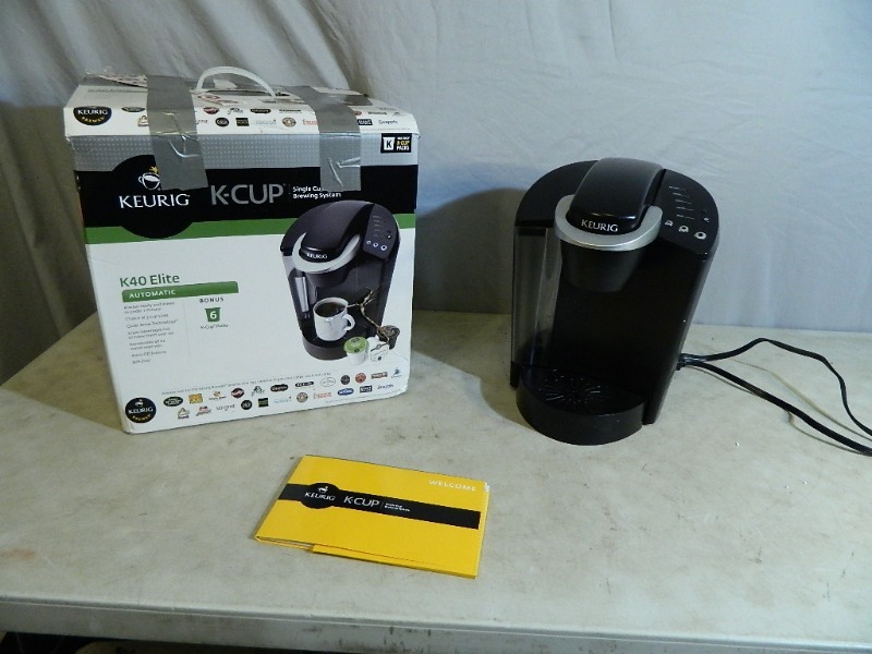 lot 57 image: Kuerig K40 Elite Coffee Maker