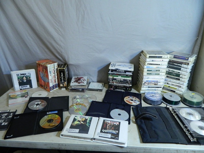 lot 69 image: Dvds, CDs, and More