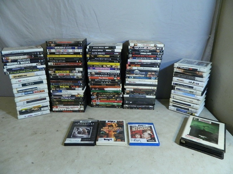 lot 73 image: Over 115 Dvds