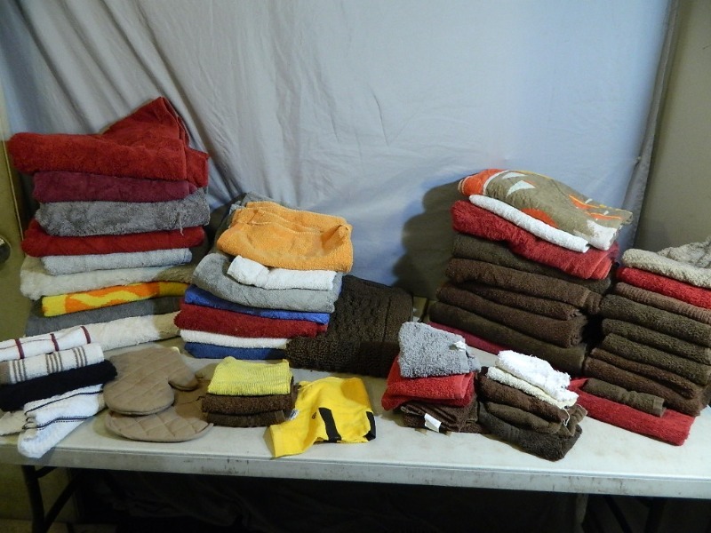 lot 91 image: Huge Lot of Towels and More