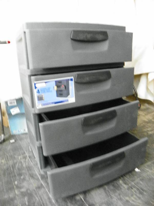 STERILITE 4 DRAWER UNIT