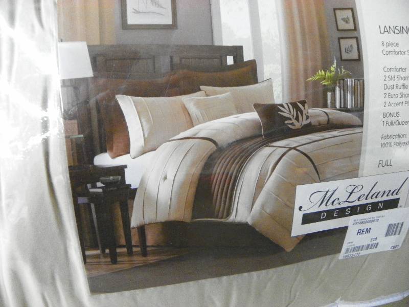MLD Lansing Full 9pc Comforter Set