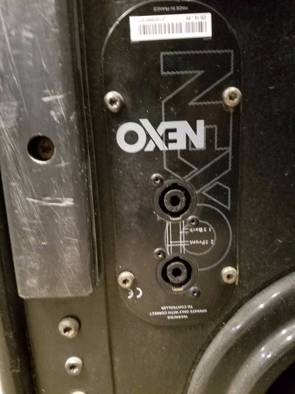 lot 34 image: Nexo GEO CD18 Directional Sub-bass