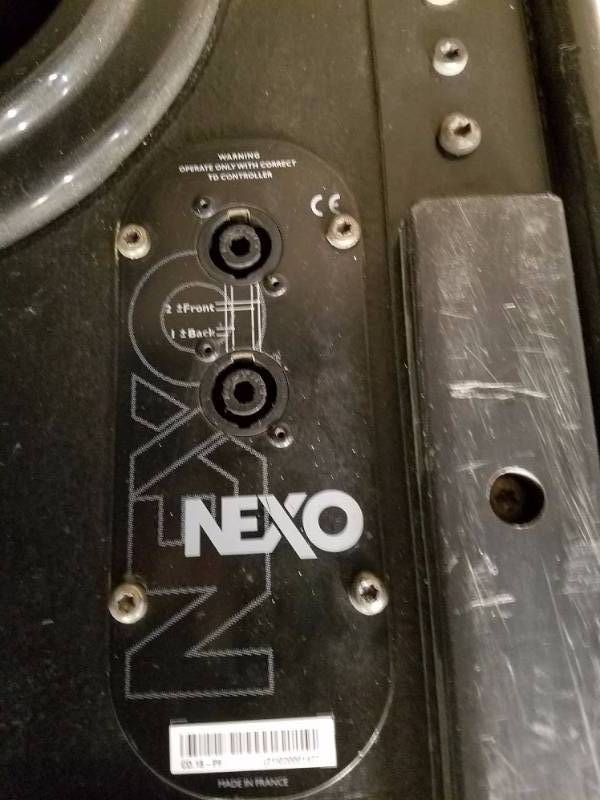lot 44 image: Nexo GEO CD18 Directional Sub-bass