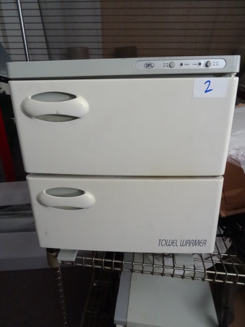 lot 2 image: DFL towel warmer cabinet. 2 door. M...